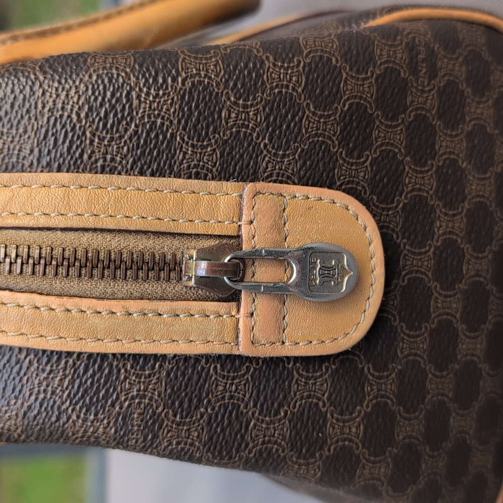 Vintage Celine Macadam Boston Bag - Picture 7 of 12